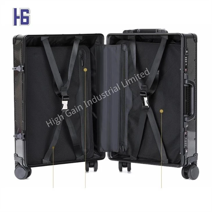 inside luggage case