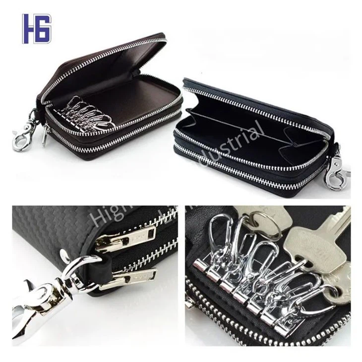 carbon fiber key bag interior
