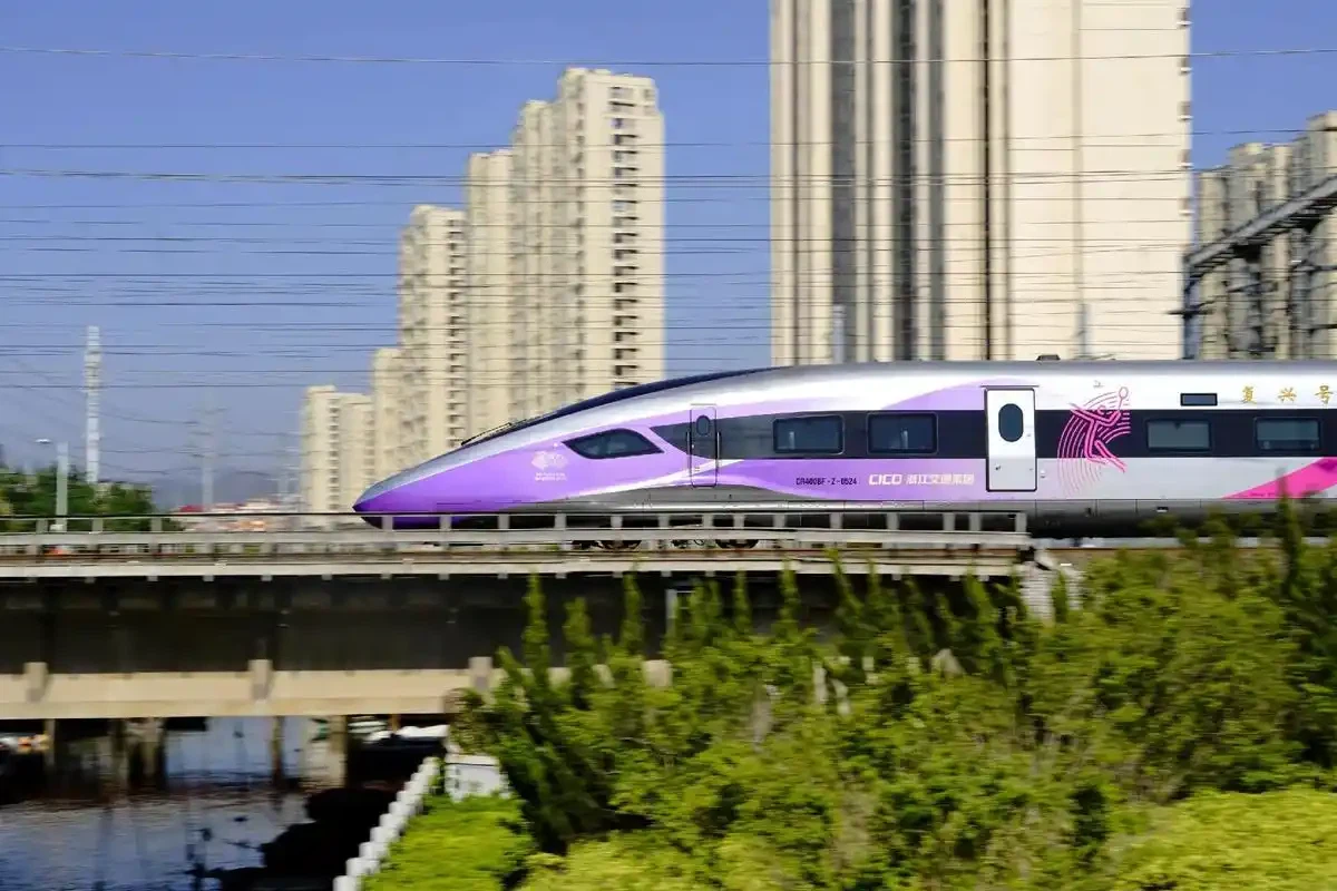 CRRC debuterer bærekraftig emu for Hangzhou asiatiske spill