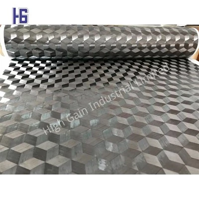 Triaksialt sprede slep karbonfiber